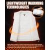 imageOutdoor Ventures Womens Lightweight Puffer Vest Outerwear Zip Up Warm Sleeveless Winter Jacket Padded Gilet Quilted CoatCream
