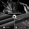 imageOutdoor Ventures Womens Rain Pants Packable Waterproof Hiking Pants Windproof Breathable Outdoor Rain Over PantsBlack