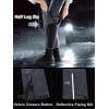 imageOutdoor Ventures Womens Rain Pants Packable Waterproof Hiking Pants Windproof Breathable Outdoor Rain Over PantsGrey