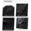 imageOutdoor Ventures Womens Softshell Jacket with Removable Hood Insulated Windbreaker Waterproof Warm Fleece Lined CoatBlack