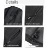 imageOutdoor Ventures Womens Softshell Jacket with Removable Hood Insulated Windbreaker Waterproof Warm Fleece Lined CoatDark Greycheck