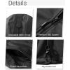 imageOutdoor Ventures Womens Softshell Jacket with Removable Hood Insulated Windbreaker Waterproof Warm Fleece Lined CoatDimgrey Melange