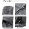 imageOutdoor Ventures Womens Softshell Jacket with Removable Hood Insulated Windbreaker Waterproof Warm Fleece Lined CoatLight Grey Heather