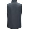 imageOutdoor Ventures Mens Casual Outerwear Vest Lightweight Winter Zip Up Sleeveless Jacket for Hiking Travel Golf RunningDark Grey
