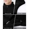 imageOutdoor Ventures Mens FullZip Lightweight Polar Fleece Vest Outerwear with 5 Pockets Warm Winter Sleeveless Jacket CasualSherpa Black
