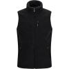 imageOutdoor Ventures Mens FullZip Lightweight Polar Fleece Vest Outerwear with 5 Pockets Warm Winter Sleeveless Jacket CasualSherpa Black