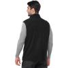 imageOutdoor Ventures Mens FullZip Polar Fleece Vest Outerwear Lightweight Warm Casual Sleeveless Jacket for Fall ampamp WinterBlack