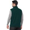 imageOutdoor Ventures Mens FullZip Polar Fleece Vest Outerwear Lightweight Warm Casual Sleeveless Jacket for Fall ampamp WinterDark Green