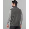 imageOutdoor Ventures Mens FullZip Polar Fleece Vest Outerwear Lightweight Warm Casual Sleeveless Jacket for Fall ampamp WinterDark Grey