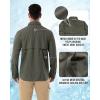 imageOutdoor Ventures Mens Long Sleeve Hiking Shirt UPF 50 UV Sun Protection Shirt Cooling Quick Dry for Travel Fishing SafariGreen