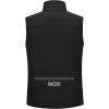 imageOutdoor Ventures Mens Windproof Softshell Vest Outerwear Lightweight Sleeveless Jacket for Running Golf Hiking TravelBlack