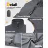 imageOutdoor Ventures Mens Windproof Softshell Vest Outerwear Lightweight Sleeveless Jacket for Running Golf Hiking TravelCool Grey