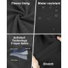 imageOutdoor Ventures Womens Hooded Lightweight Softshell Vest Windproof Fleece Lined Sleeveless Jacket for Golf Running TravelBlack