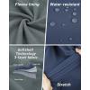imageOutdoor Ventures Womens Hooded Lightweight Softshell Vest Windproof Fleece Lined Sleeveless Jacket for Golf Running TravelBlue
