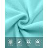 imageOutdoor Ventures Womens Lightweight Warm Zip Up LongSleeve Soft Polar Fleece Jacket for Fall WinterAqua Blue