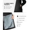 imageOutdoor Ventures Womens Lightweight Warm Zip Up LongSleeve Soft Polar Fleece Jacket for Fall WinterBlack
