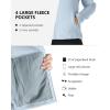 imageOutdoor Ventures Womens Lightweight Warm Zip Up LongSleeve Soft Polar Fleece Jacket for Fall WinterBlue