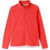 imageOutdoor Ventures Womens Lightweight Warm Zip Up LongSleeve Soft Polar Fleece Jacket for Fall WinterCoral
