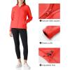 imageOutdoor Ventures Womens Lightweight Warm Zip Up LongSleeve Soft Polar Fleece Jacket for Fall WinterCoral
