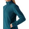 imageOutdoor Ventures Womens Lightweight Warm Zip Up LongSleeve Soft Polar Fleece Jacket for Fall WinterDark Blue