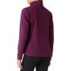 imageOutdoor Ventures Womens Lightweight Warm Zip Up LongSleeve Soft Polar Fleece Jacket for Fall WinterDark Fuchsia