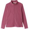 imageOutdoor Ventures Womens Lightweight Warm Zip Up LongSleeve Soft Polar Fleece Jacket for Fall WinterDusty Rose