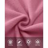imageOutdoor Ventures Womens Lightweight Warm Zip Up LongSleeve Soft Polar Fleece Jacket for Fall WinterDusty Rose