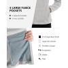 imageOutdoor Ventures Womens Lightweight Warm Zip Up LongSleeve Soft Polar Fleece Jacket for Fall WinterLight Grey Heather