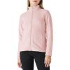 imageOutdoor Ventures Womens Lightweight Warm Zip Up LongSleeve Soft Polar Fleece Jacket for Fall WinterPink