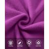 imageOutdoor Ventures Womens Lightweight Warm Zip Up LongSleeve Soft Polar Fleece Jacket for Fall WinterPurple