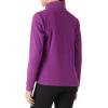 imageOutdoor Ventures Womens Lightweight Warm Zip Up LongSleeve Soft Polar Fleece Jacket for Fall WinterPurple
