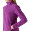 imageOutdoor Ventures Womens Lightweight Warm Zip Up LongSleeve Soft Polar Fleece Jacket for Fall WinterPurple