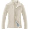 imageOutdoor Ventures Womens Lightweight Warm Zip Up LongSleeve Soft Polar Fleece Jacket for Fall WinterMoonlight