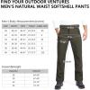imageOutdoor Ventures Mens Lite Waterproof Windproof Fleece Lined Warm Hiking Ski Snow Pants ExpandableWaistDark Amy Green New