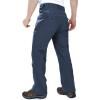 imageOutdoor Ventures Mens Lite Waterproof Windproof Fleece Lined Warm Hiking Ski Snow Pants ExpandableWaistDark Denim High Waist