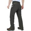 imageOutdoor Ventures Mens Lite Waterproof Windproof Fleece Lined Warm Hiking Ski Snow Pants ExpandableWaistGrey