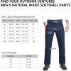 imageOutdoor Ventures Mens Lite Waterproof Windproof Fleece Lined Warm Hiking Ski Snow Pants ExpandableWaistNavy New