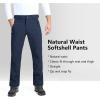 imageOutdoor Ventures Mens Lite Waterproof Windproof Fleece Lined Warm Hiking Ski Snow Pants ExpandableWaistNavy New
