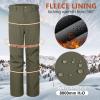 imageOutdoor Ventures Mens Lite Waterproof Windproof Fleece Lined Warm Hiking Ski Snow Pants ExpandableWaistOlive Green