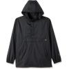 imageOutdoor Ventures Mens Rain Jacket Waterproof Lightweight Packable Rain Pullover for Hiking Golf RunningBlack