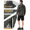 imageOutdoor Ventures Mens Rain Jacket Waterproof Lightweight Packable Rain Pullover for Hiking Golf RunningCamouflage