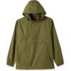 imageOutdoor Ventures Mens Rain Jacket Waterproof Lightweight Packable Rain Pullover for Hiking Golf RunningOlive