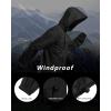 imageOutdoor Ventures Mens Rain Jacket Waterproof Lightweight Packable Rain Shell Raincoat with Hood for Golf Hiking TravelBlack