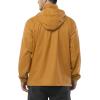 imageOutdoor Ventures Mens Rain Jacket Waterproof Lightweight Packable Rain Shell Raincoat with Hood for Golf Hiking TravelGolden Yellow