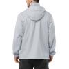 imageOutdoor Ventures Mens Rain Jacket Waterproof Lightweight Packable Rain Shell Raincoat with Hood for Golf Hiking TravelIvory