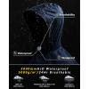 imageOutdoor Ventures Mens Rain Jacket Waterproof Lightweight Packable Rain Shell Raincoat with Hood for Golf Hiking TravelNavy Blue