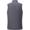 imageOutdoor Ventures Mens Running Vest Outerwear Lightweight Windproof FleeceLined Softshell Sleeveless Jacket for GolfCool Grey7 Pockets