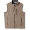 imageOutdoor Ventures Mens Running Vest Outerwear Lightweight Windproof FleeceLined Softshell Sleeveless Jacket for GolfLight Brown7 Pockets