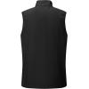 imageOutdoor Ventures Mens Running Vest Outerwear Lightweight Windproof FleeceLined Softshell Sleeveless Jacket for GolfNew Black7 Pockets