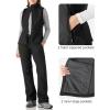 imageOutdoor Ventures Womens Lightweight Softshell Vest Windproof Fleece Lined Zip Up Sleeveless Jacket for Running Hiking GolfBlack1